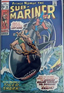 Sub-Mariner Lot. 7.5 and up! Beautiful Books. #'s 22, 23, 24, 25, 28