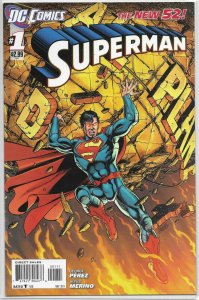 Superman V3 #1,2,25-29,32-39-50 2011 Perez Johns New 52, comic book lot of 31