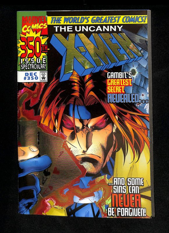 Uncanny X-Men #350 Prism Foil! Gambit!