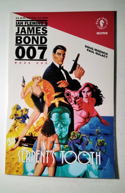 James Bond 007: Serpent's Tooth #1 (1992) Dark Horse Comic Book J756