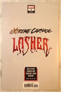 EXTREME CARNAGE LASHER #1 DAVE JOHNSON VARIANT NM VENOM SCREAM SPIDER-MAN RIOT 