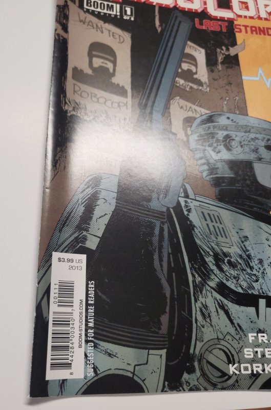 Robocop Last Stand #1-8 Complete Set Frank Miller 2013 Boom! Studios