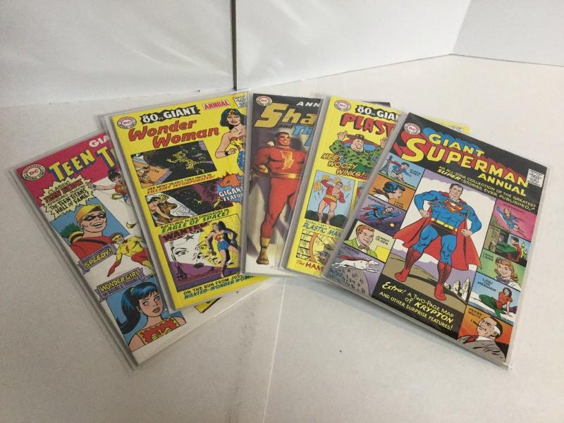 Giant Annual 5 Issue Reprint Lot Nm Near Mint DC Comics A45