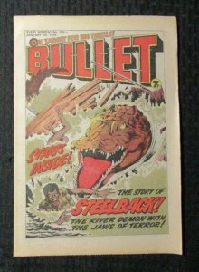 1978 Jan 7 BULLET UK Comic Weekly #100 FN+ 6.5 The Story of Steelback