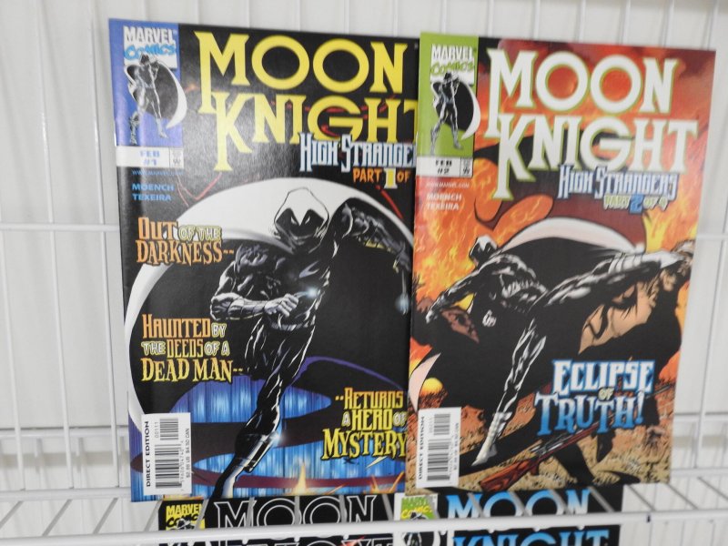 Moon Knight: High Strangers #1-4 Complete Set! Avg NM- Condition!