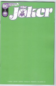 The Joker # 1 Blank Variant NM DC Infinite Frontier 