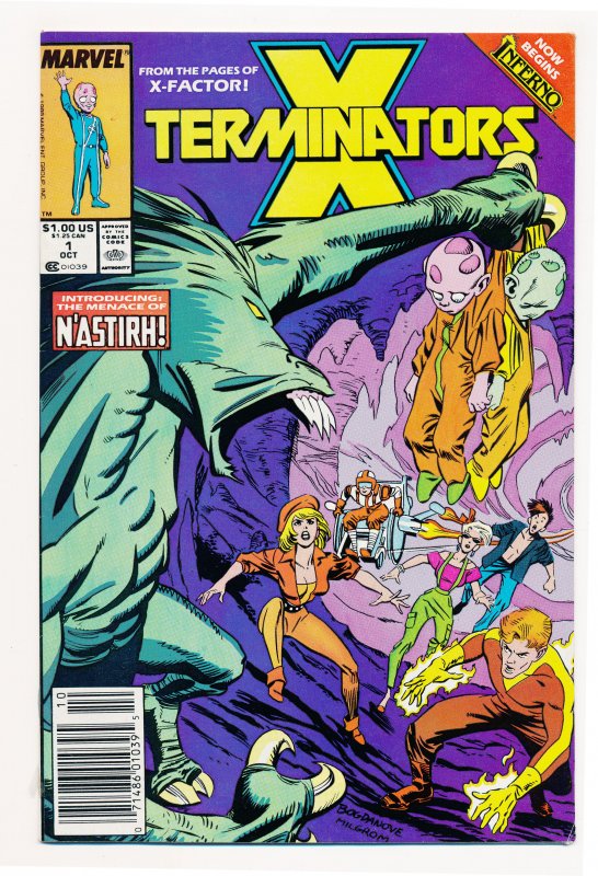 X-Terminators (1988) #1 VF