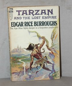 Vtg Paperback ~ Tarzan & The Lost Empire by Edgar Rice Burroughs 1963