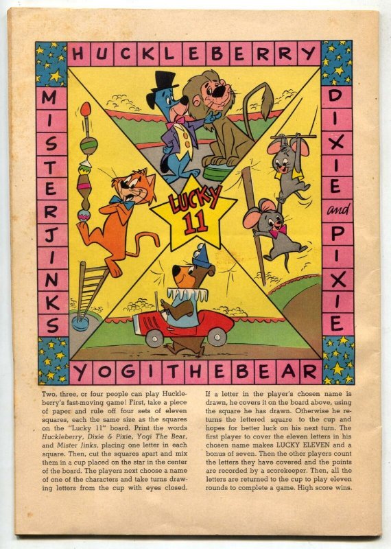 Huckleberry Hound- Four Color Comics #1050 1959 FN 