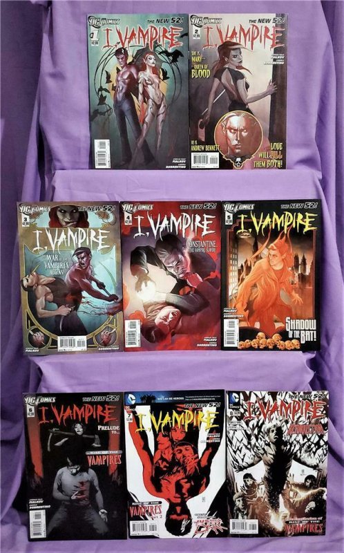 I, VAMPIRE #1 - 8 Andrea Sorrentino Joshua Hale Fialkov DC New 52 (DC, 2011)! 