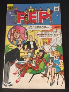 PEP COMICS #225 VG+ Condition