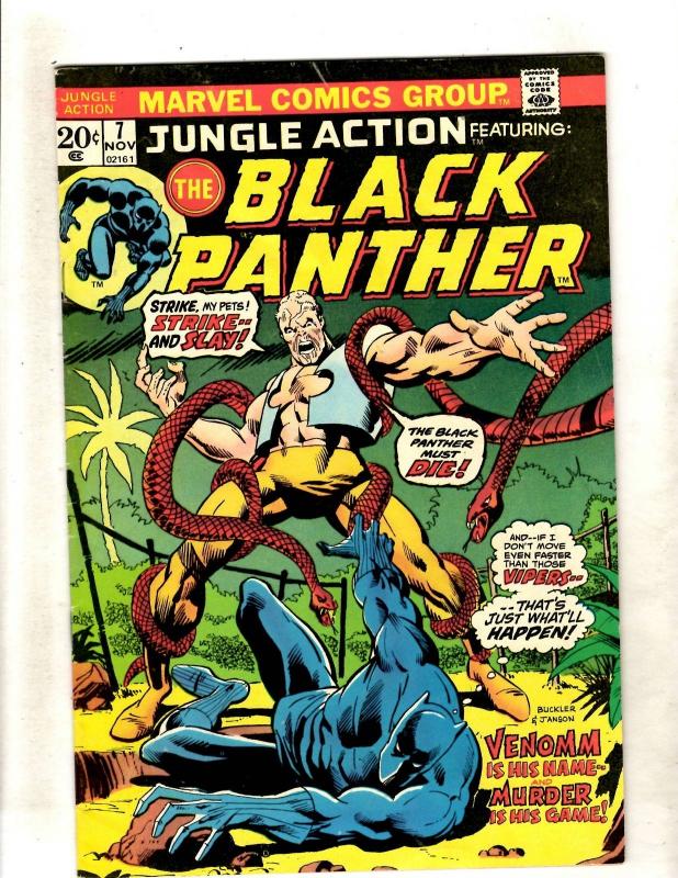 Jungle Action # 7 VF- Marvel Comic Book Black Panther Wakanda Vibranium FM5