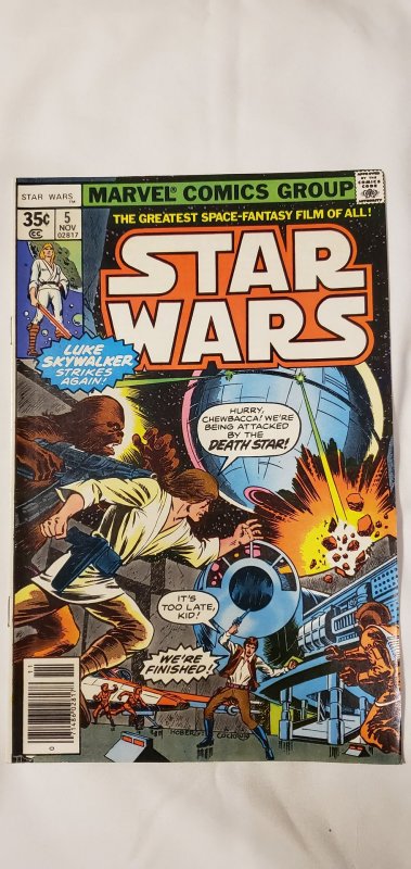 Star Wars #3 - VF - 1st Series - Newsstand Copy