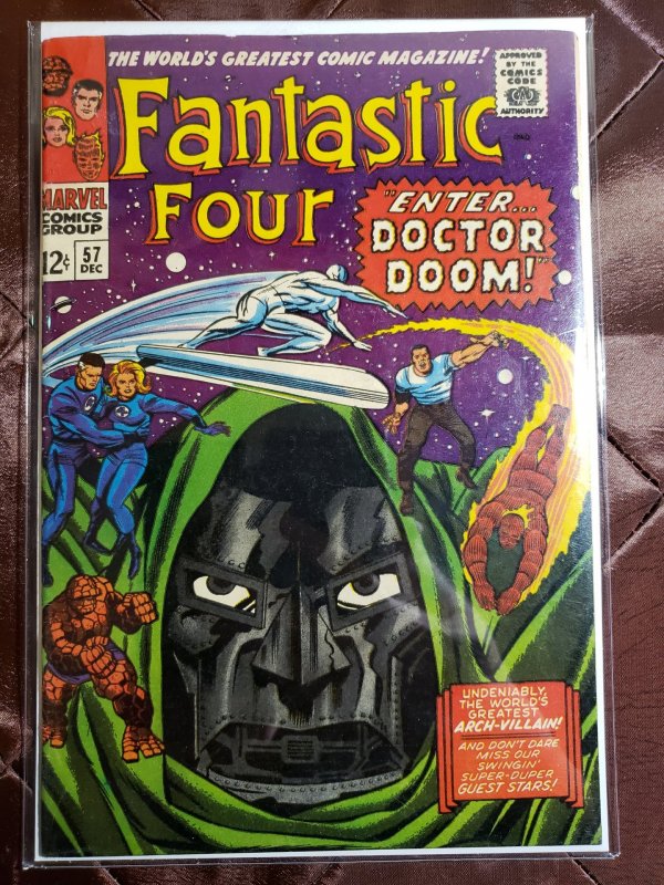 FANTASTIC FOUR #57 - Enter Doctor Doom! NM-