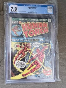 The Human Torch #1 (1974) CGC 7.0