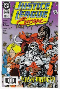 Justice League Europe #10 Direct Edition (1990)