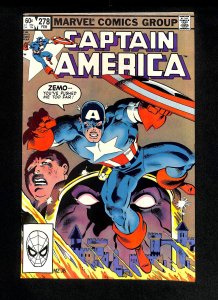 Captain America #278