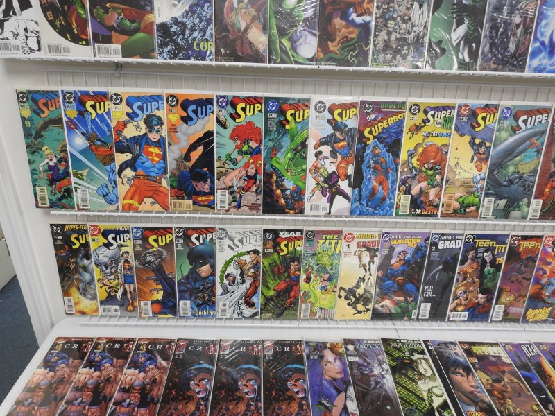 Huge Lot 140+ Comics W/ Superboy, Spectre, Punisher, +More! Avg VF Condition!
