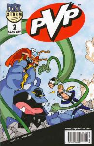 PvP #2 VF ; Dork Storm | Fantastic Four 1 Tribute Cover