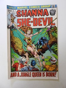 Shanna the She-Devil #1 (1972) FN- condition