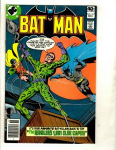 Lot Of 4 Batman DC Comic Books # 315 316 317 318 VF-NM Gotham Robin Joker GK1