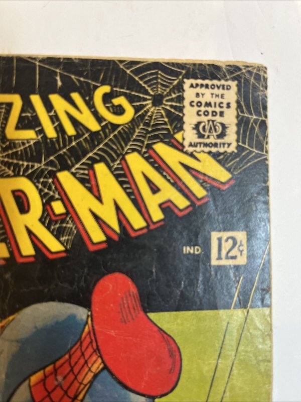 Amazing Spiderman (1966) # 35 (Fair) Molten Man App