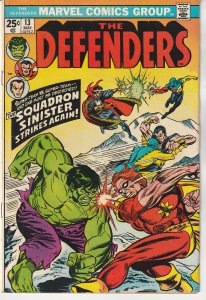 Defenders(vol. 1) # 13 Nebulon and The Squadron Sinister