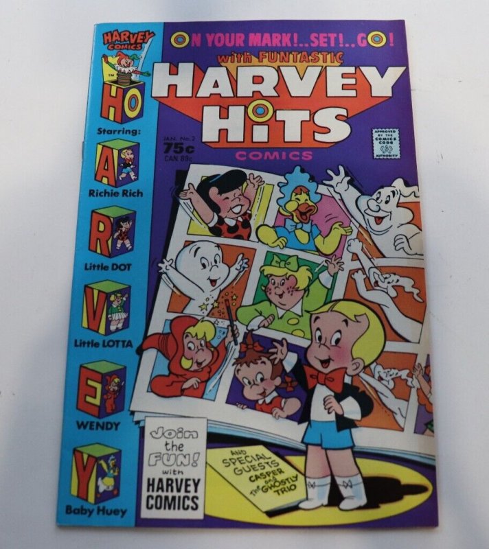 Harvey Hits Comics #2 Harvey 1987