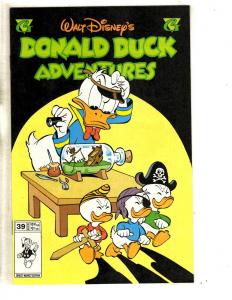 Lot Of 4 Donald Duck Adventures Gladstone Comic Books # 37 38 39 40 CA2