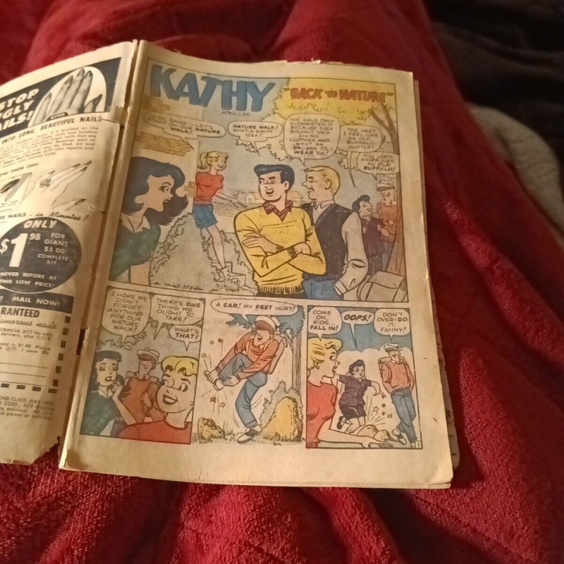 Kathy Comics 3, 7 & 15 atlas marvel comic 1962 gga Paper Dolls Stan Lee Goldberg