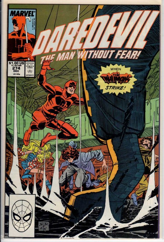 Daredevil #274 Direct Edition (1989) 9.4 NM