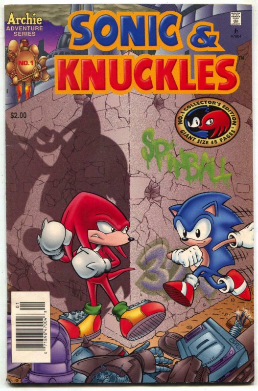 Sonic and Knuckles Special #1 1995- Archie Comics- F/VF