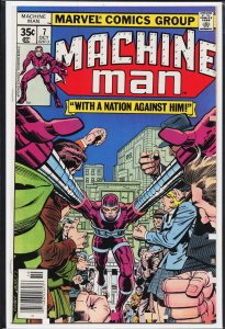 Machine Man #7 (1978) Machine Man [Key Issue]