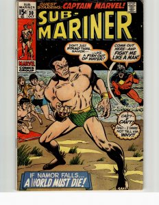 Sub-Mariner #30 (1970) Namor the Sub-Mariner