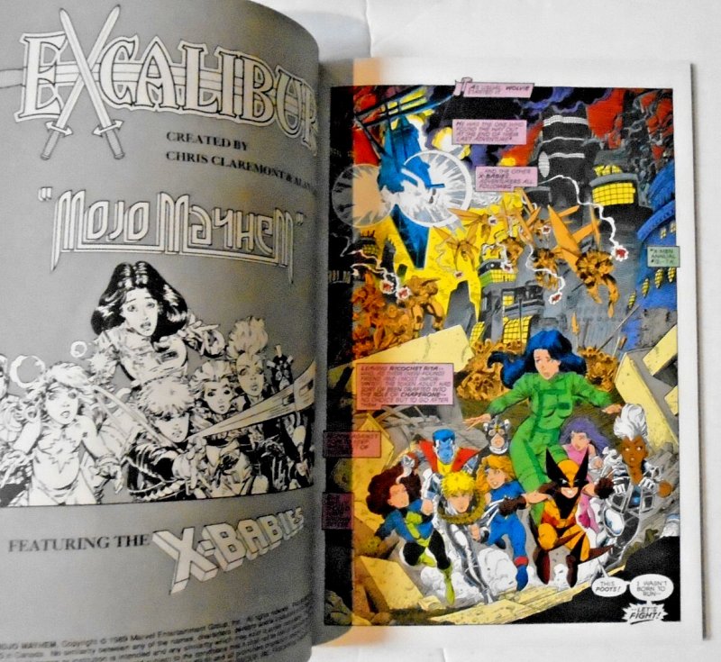 *Excalibur: Mojo Mayhem (1989; Arthur Adams Cover) 10 Pack
