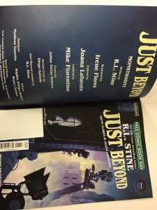 JUST BEYOND MONSTROSITY #1 2021 THANK YOU VARIANT COMMANDER CANADA RL STINE BOOM