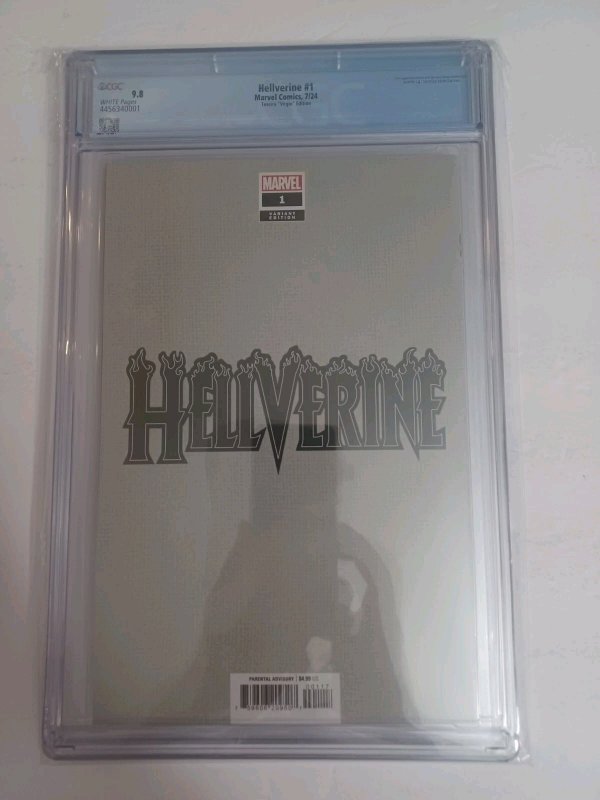 Hellverine #1 Texeira 1:100 Virgin - 2024 - CGC 9.8