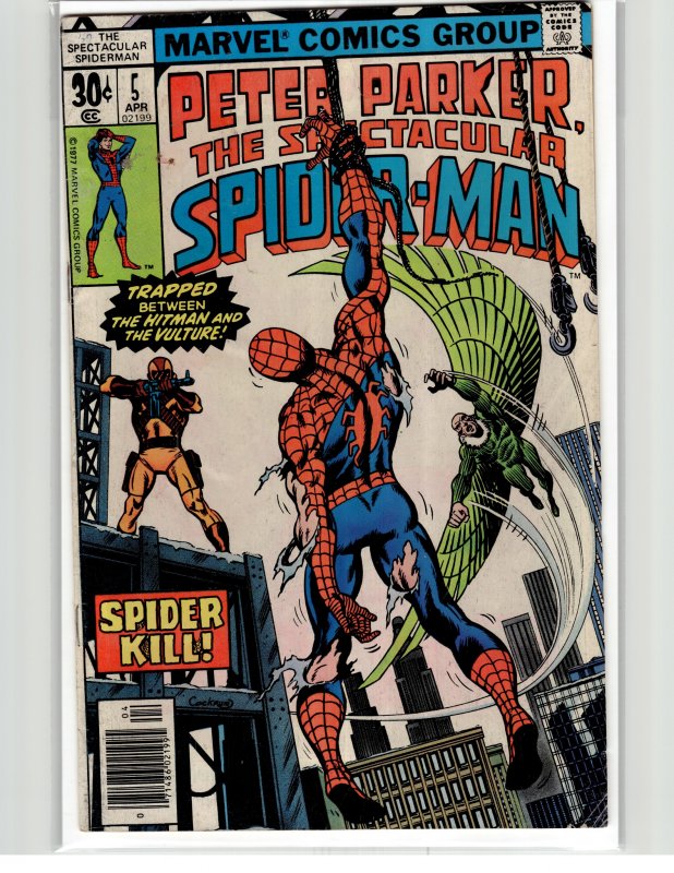 The Spectacular Spider-Man #5 (1977) Spider-Man