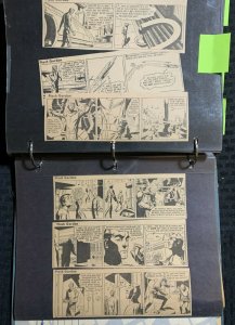 1960's FLASH GORDON 7.5x2.5 Daily Clipped Comic Strips LOT A of 34 VG/FN 5.0