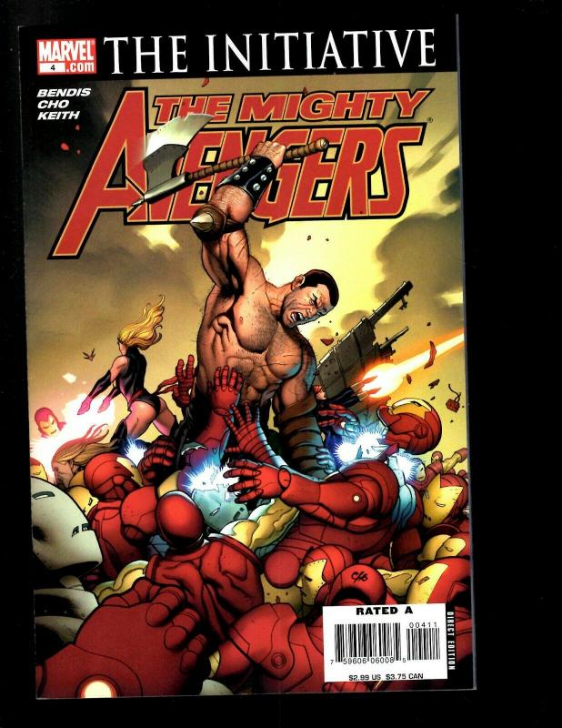 Lot Of 10 Mighty Avengers Marvel Comics # 1 2 3 4 5 6 7 8 9 10 Iron Man Thor SM2