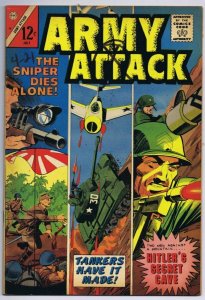 Army Attack #38 ORIGINAL Vintage 1965 Charlton Comics