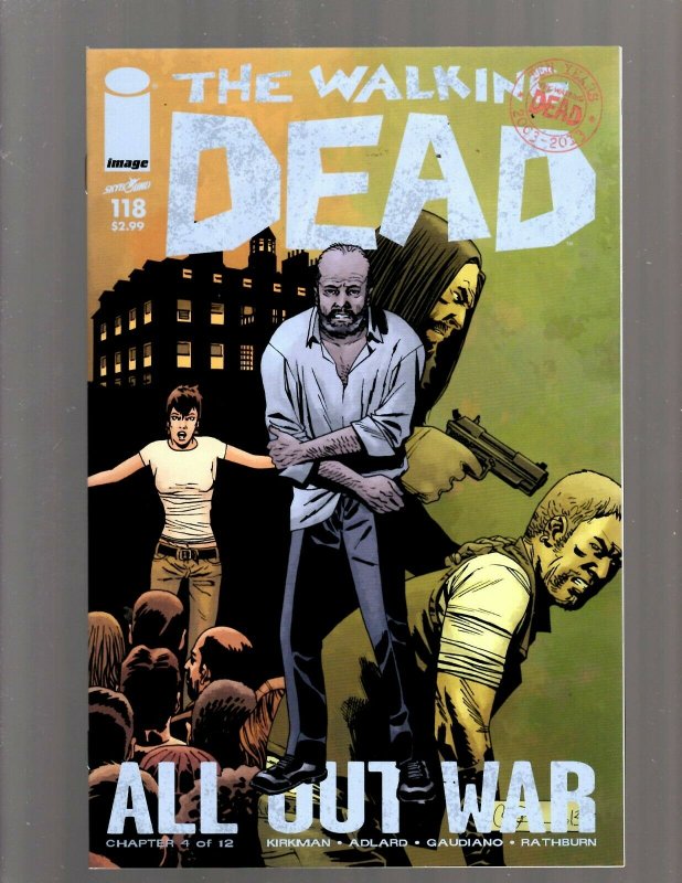 Lot Of 6 Walking Dead Image Comic Books # 116 117 118 119 120 121 Negan RP4