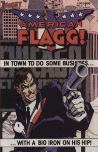 American Flagg! #9, VF (Stock photo)