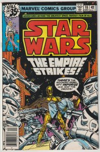 Star Wars #18 (Dec 1978, Marvel), VG condition (4.0)