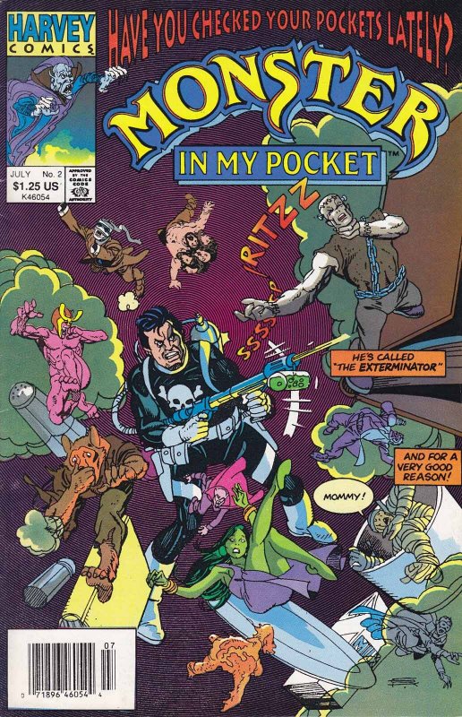 Monster in My Pocket #2 (Newsstand) FN ; Harvey | All Ages