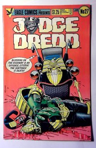 Judge Dredd #27 (1986) Eagle Comics 1st Print Comic Book