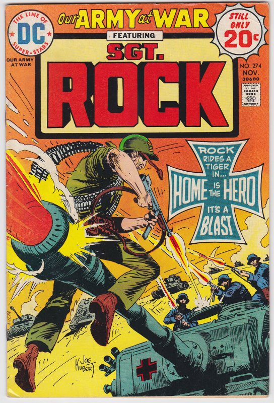 Our Army at War #274 (Nov 1974) 4.5 VG+ DC