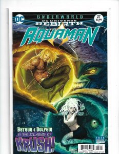 AQUAMAN REBIRTH  #27 UNDERWORLD PART 3 mix1