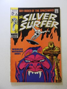 The Silver Surfer #6 (1969) FN+ condition date written on front cover