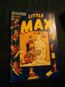 LITTLE MAX #9 harvey comics 1951 golden age joe palooka cartoon strip precode